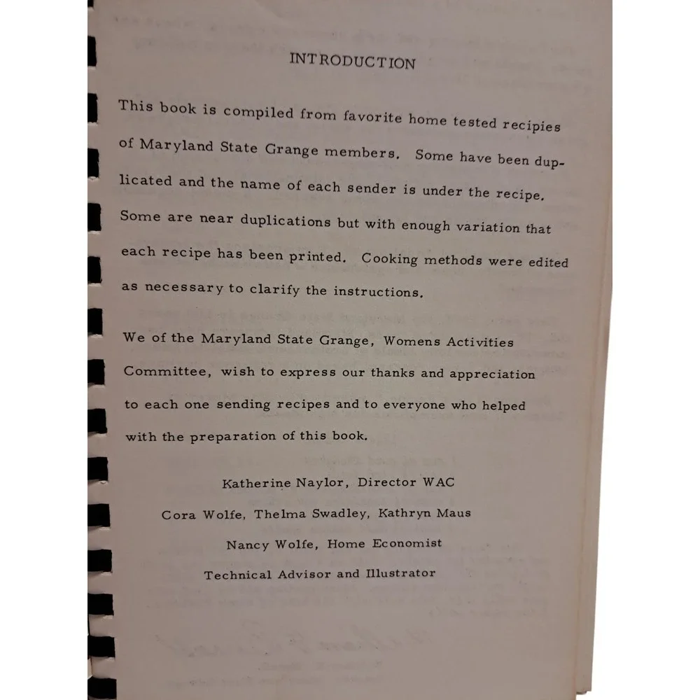 1974 Maryland State‎ Grange Centennial Cookbook
